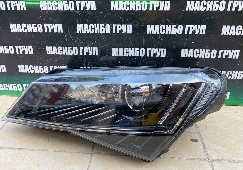 Фарове far Led фар за Шкода Суперб Skoda Superb