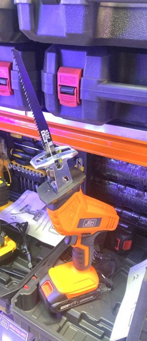 Fierastrau electric pe acumulatori mari tip sabie oase lemn metal NOU