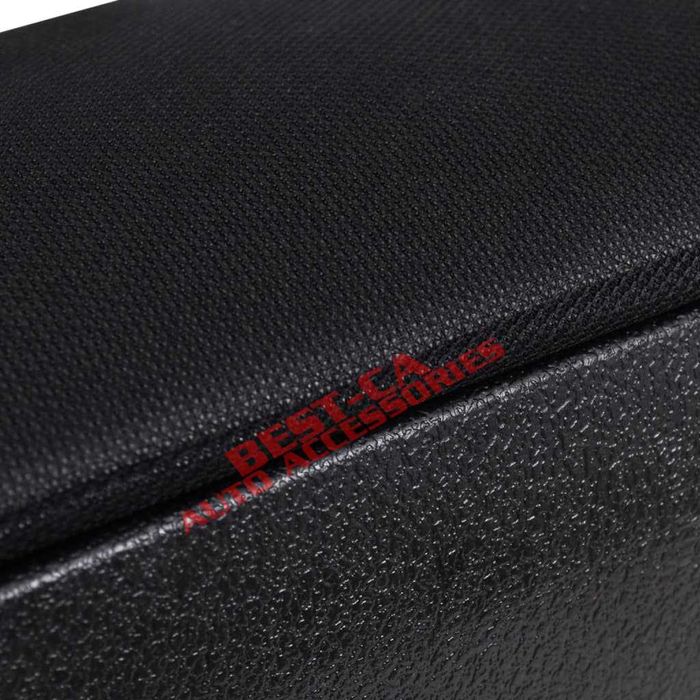 Текстилен черен подлакътник за Форд Фиеста 6 / Ford Fiesta Mk6