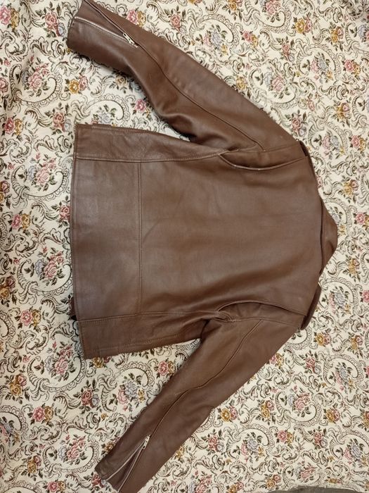 Косуха кожаная мужская