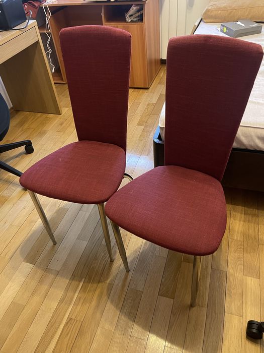 Set doua scaune solide birou/masa - pret pentru set!!