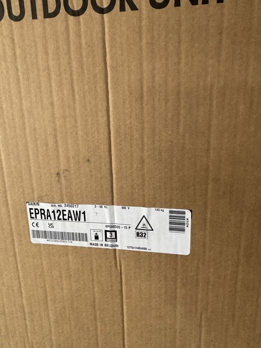 Vand pompa de caldura Daikin