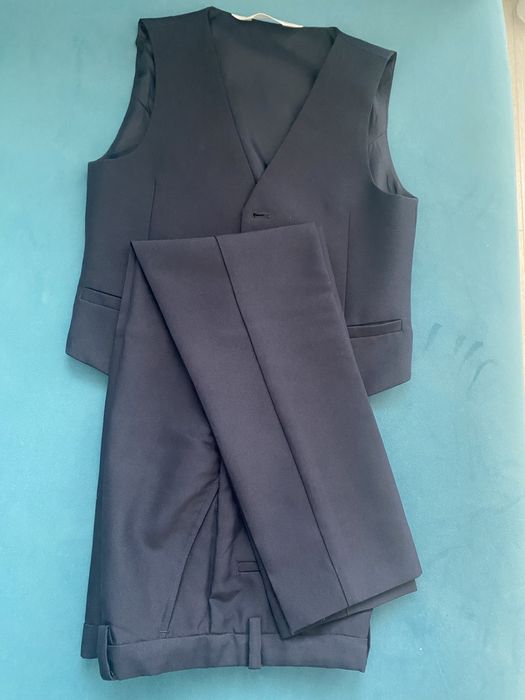 Pantaloni eleganti 128si vesta 122 baieti