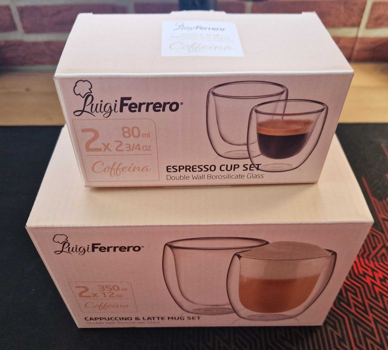Чаши за капучино и еспресо Luigi Ferrero