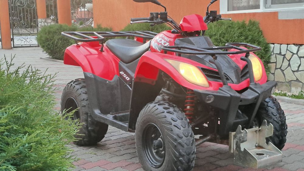 Atv Kymco Mxu 250sport,  Recent adus din Germania, stare inreprosabila, nu necesita nici o invitație,  km  putini.