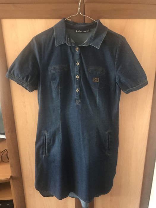 Платье джинсовое, летнее