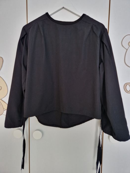 Дамска черна елегантна риза