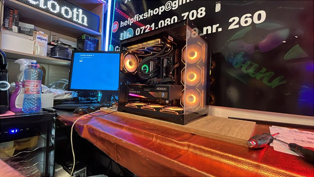 PC Ursul Negru X3D | Ryzen 7 9800X3D | RTX 3070ti Master | 32 GB 6000MHz