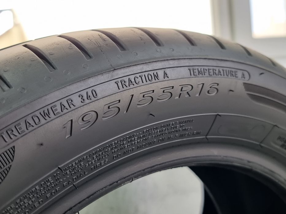 "Dot 25" 195/55/16 Dunlop 4Броя: 170€ 7мм