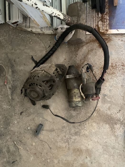 Стартер гениратор нисан п10 1.6 об