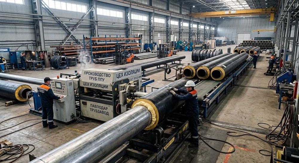 Продажа и производство труб ППУ