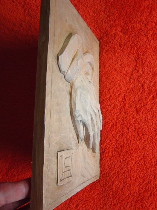 cadou deosebit sculptura Maini dupa Albrecht Durer, Germania 1969