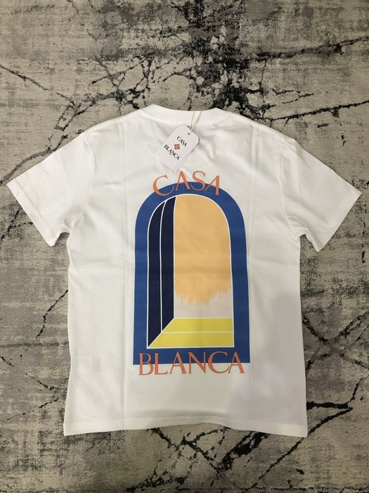 Tricou CasaBlanca Alb Marimea M