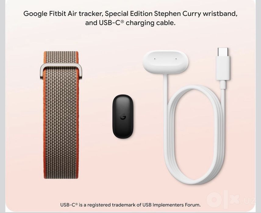 Google FitBit Air Stephen Curry Edition