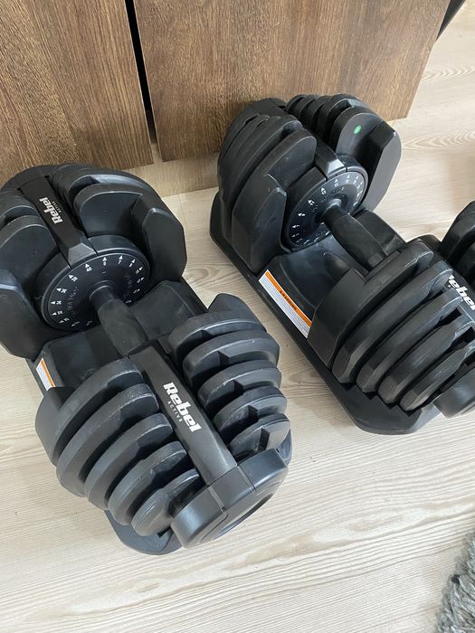 Gantere reglabile 5-40kg stare foarte buna