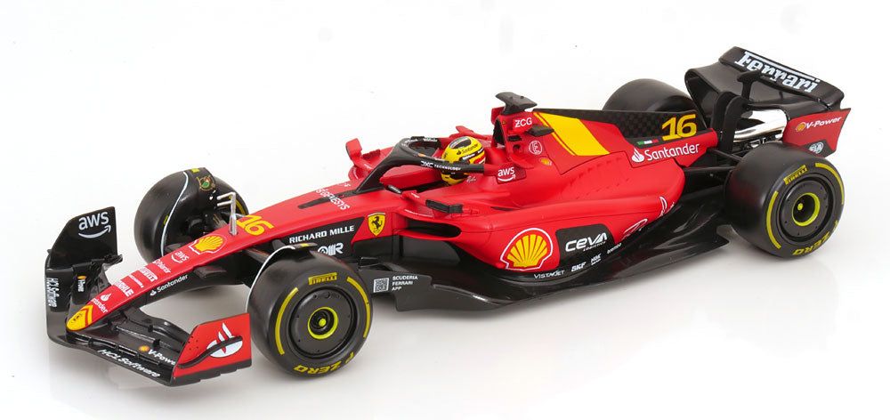 MachetaFerrari SF23 16 Formula 1 2023 C. Leclerc Monza GP 1:18 Bburago