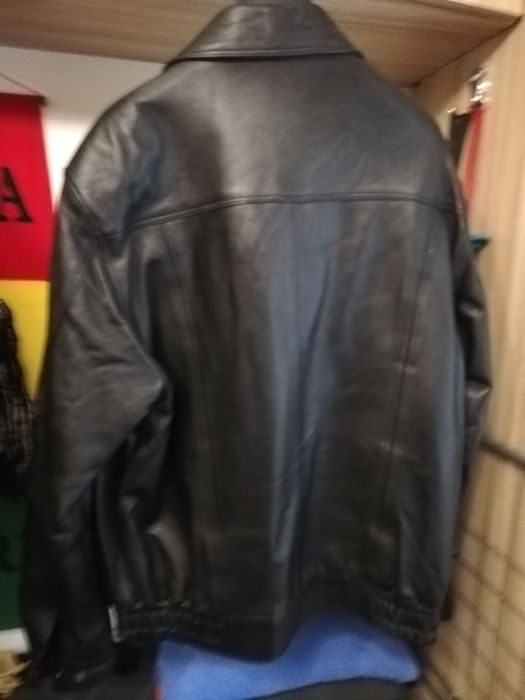 Geaca de piele veritabila Carpin barbati