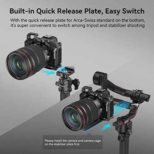 Клетка за камера SMALLRIG 4214 за Canon R50 с Arca плоча