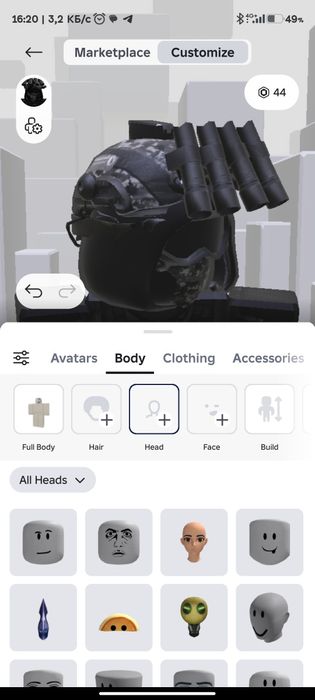 Продам хороший акк в роблоксе