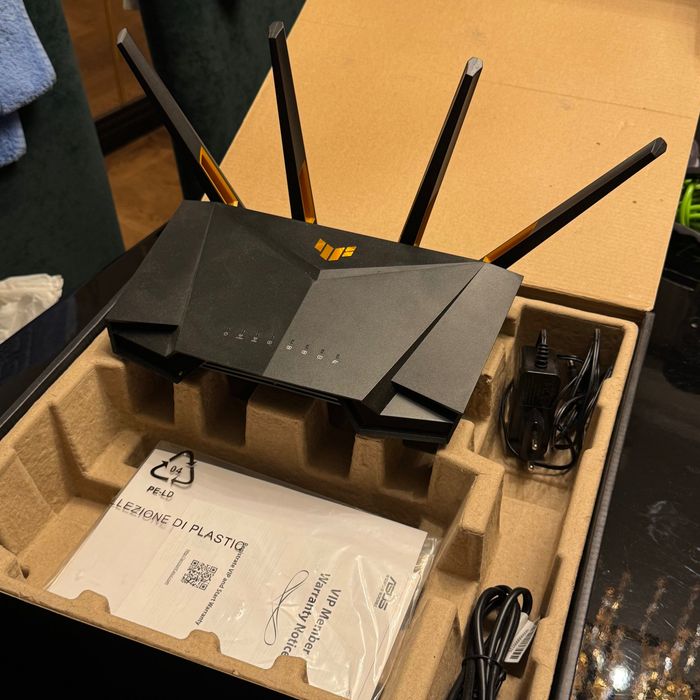 Игровой роутер ASUS TUF-GAMING AX3000 (WIFI 6) (ТОРГ ЕСТЬ)
