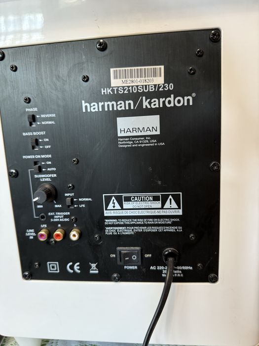 Harman Kardon BDS-270 , Subwoofer