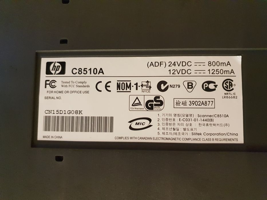 Продам сканер hp scaniet 5400c