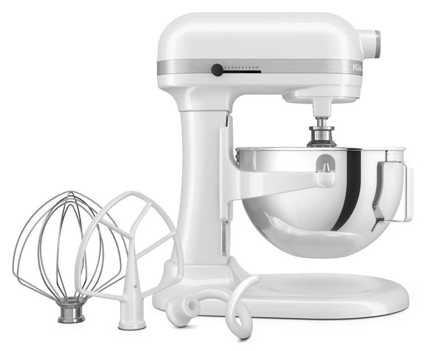 KitchenAid Heavy Duty – 5KSM55SXXEWH, Robot de bucătărie, 5,2L – Nou