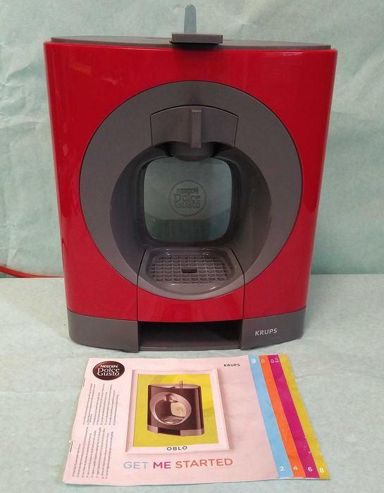 Кафемашина с гаранция 1 година NESCAFÉ® Krups система Dolce Gusto OBLO.Red