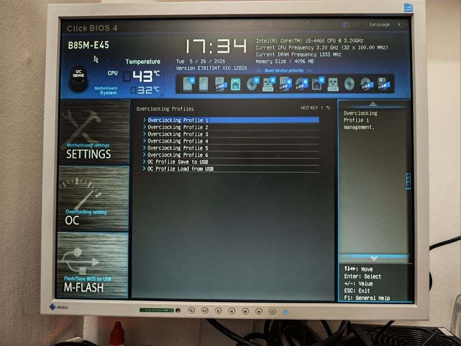 MSI B85M-E45 сокет 1150