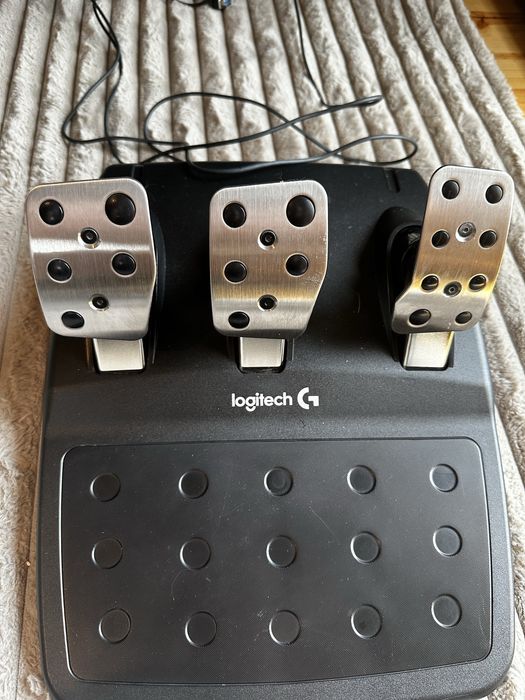 Logitech g920 + скоростен лост