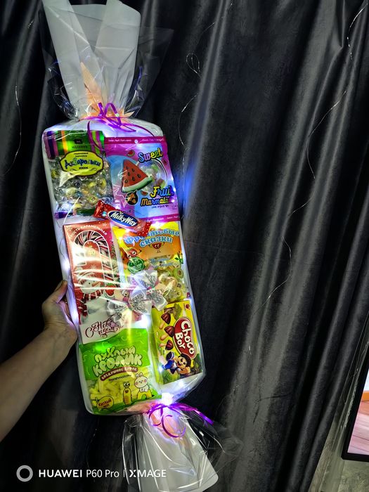 Новогодний подарок, кулёк.