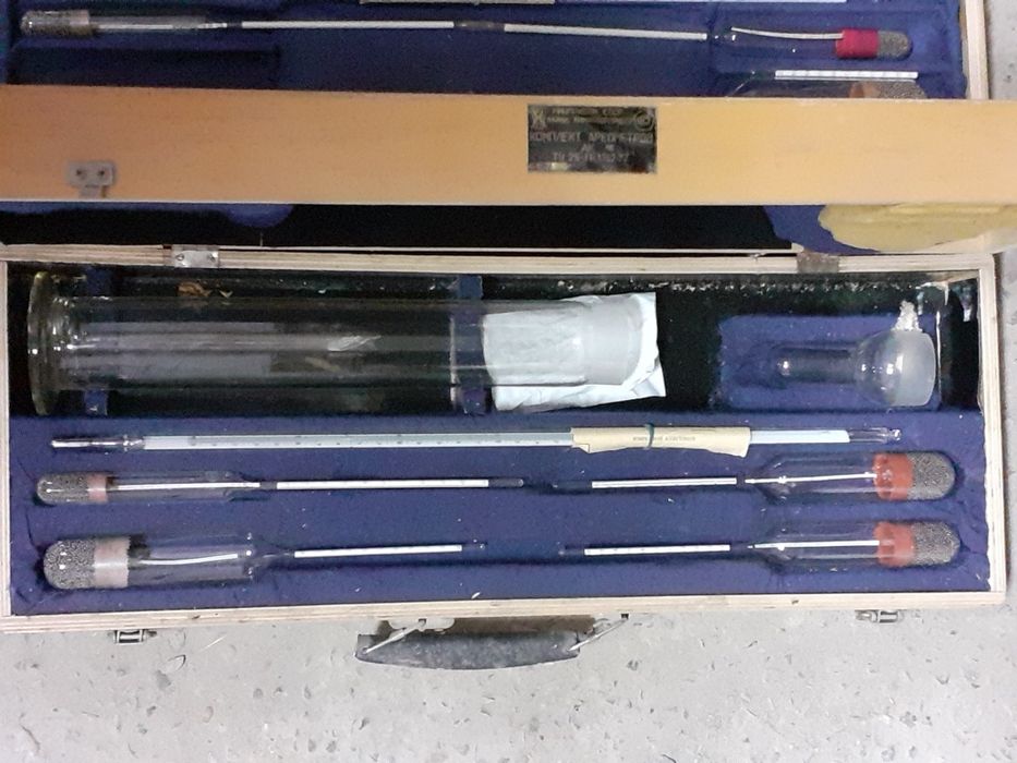 Комплект ареометр для кислот.