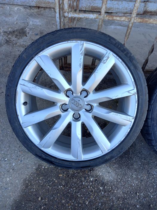 Vând jante R19 Audi A5 originale, Vw sau Skoda prindere 5x112 butuc 66