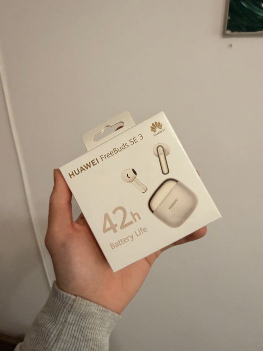 Безжични слушалки Huawei Freebuds SE 3, бежови