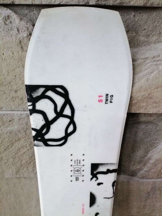 Placa snowboard Ride Twin Pig Test 151 cm