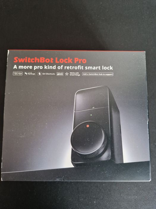 Zavor inteligent SwitchBot Lock Pro, Bluetooth, Auto-Lock, 120x59x83,9mm, interior