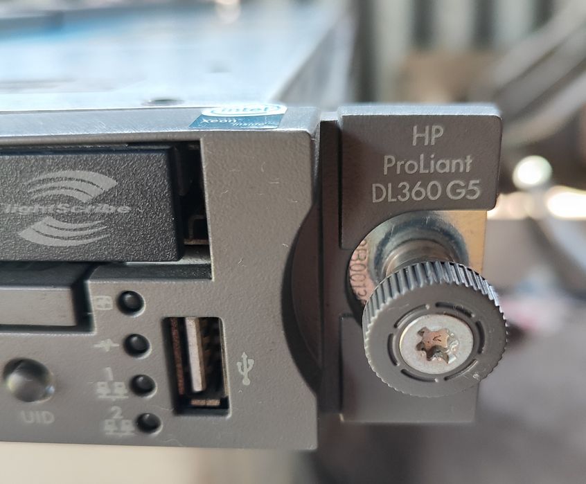 Server HP PL DL360 G5