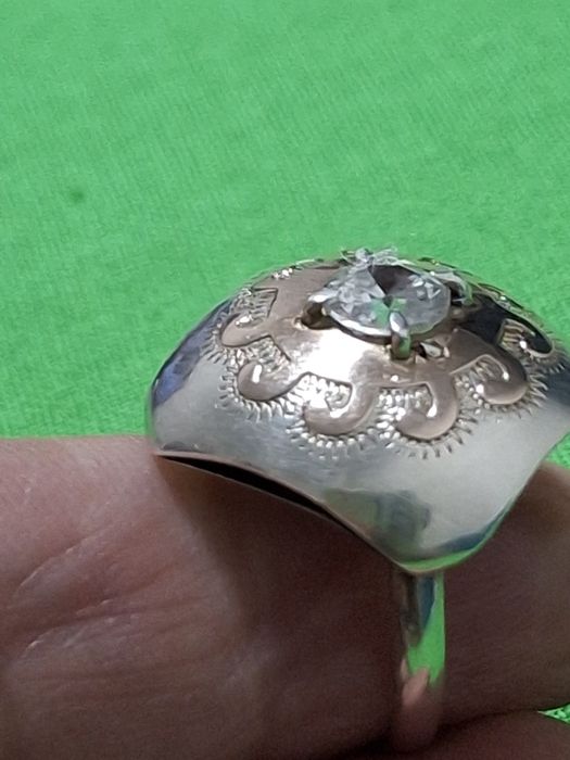 Перстень серебро 925'18,5 размер