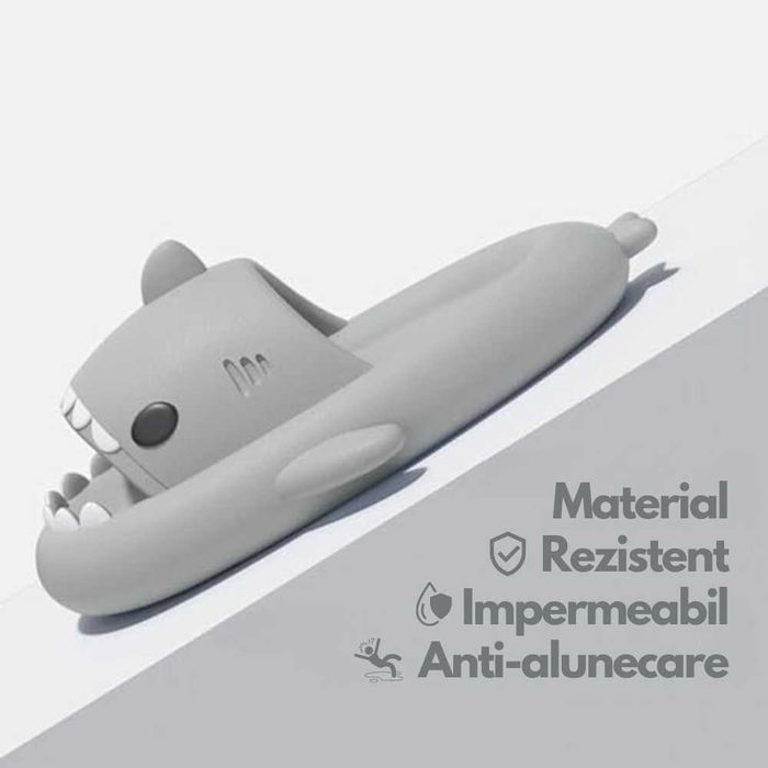 Papuci Rechin, Unisex, Gri, Marimi Disponibile de la 30-31 la 40-41