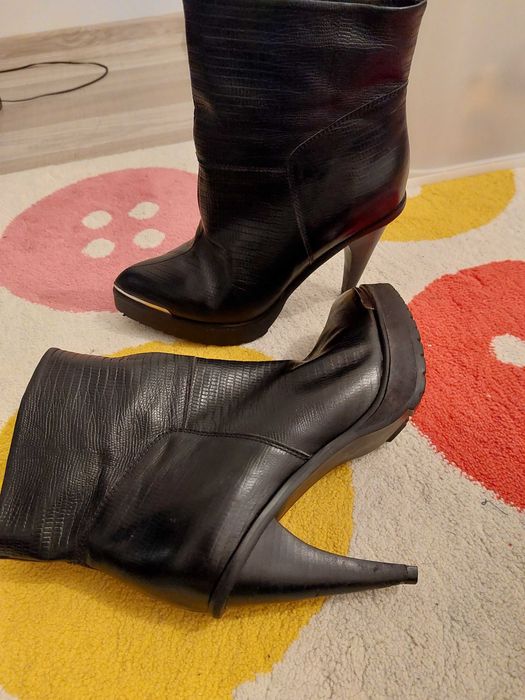 Botine piele naturala