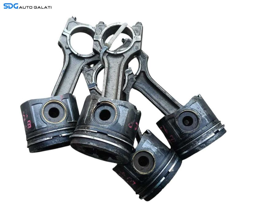 Piston Pistoane cu Biela BMW Seria 3 E46 320 2.0 D M47 110KW 150CP 2001 - 2006 (detalii specifice piston 83.945, biela 408) [M8808]