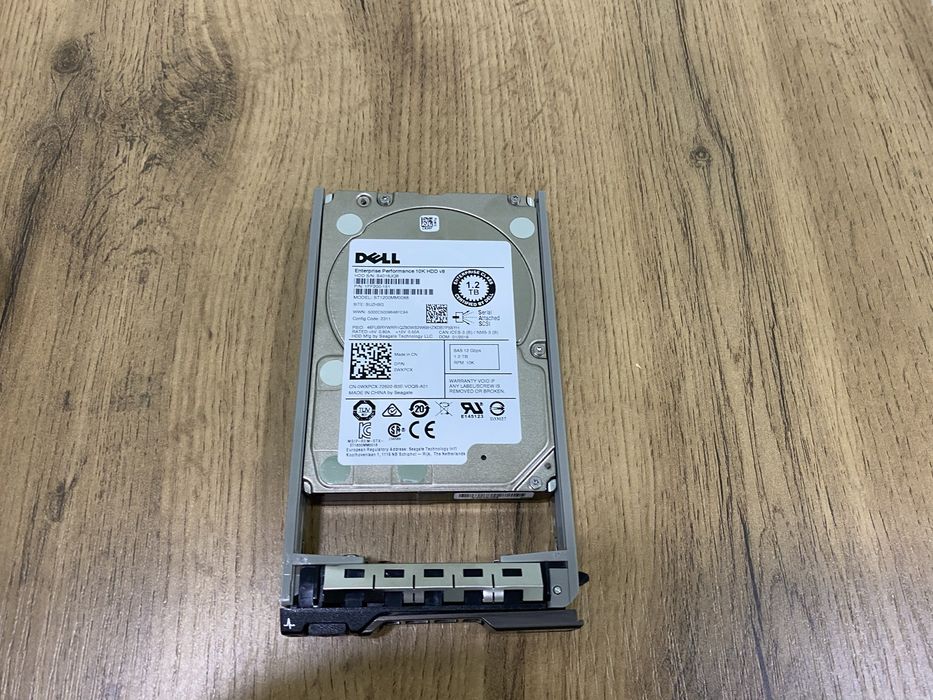 Dell 1.2TB 10K 12Gb/s SAS 2.5" HDD
