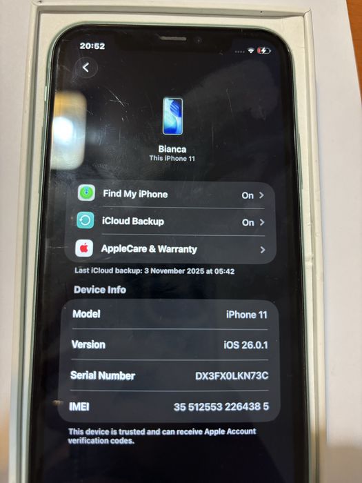 Iphone 11,nu are garantie