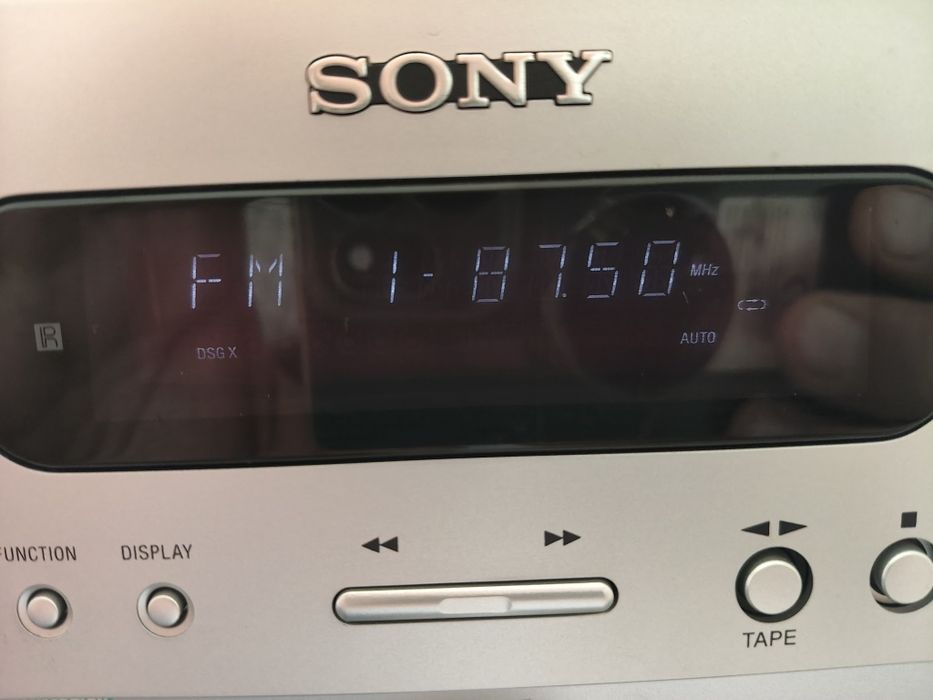 Sony CMT GPX 7, ministem audio stereo, amplificare, tuner FM, auxiliar in, sunet foarte bun!