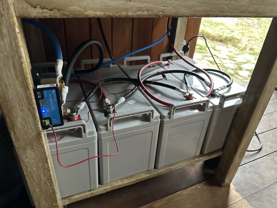 4 Baterii pentru sistem fotovoltaic 120ah x 4