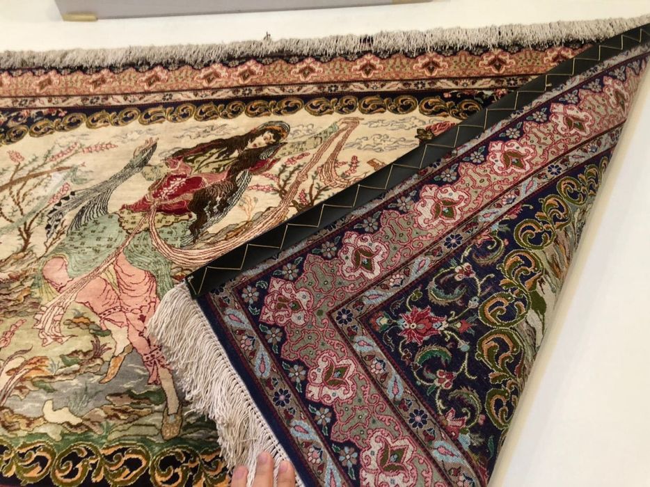 Ковер Шелковой Иран ручная работа