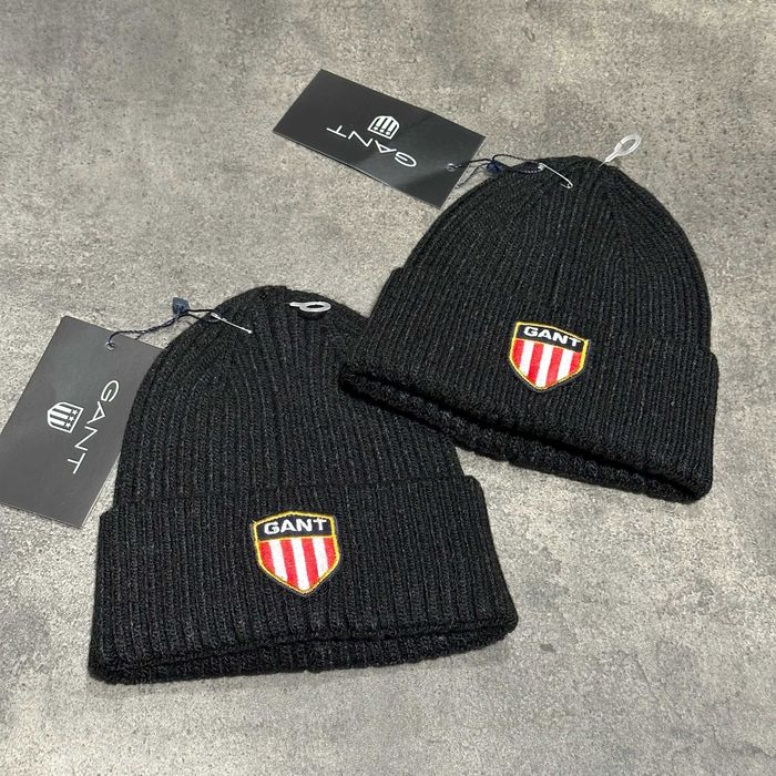Зимни шапки беание гант gant  beanie маркови шапки зимни gant