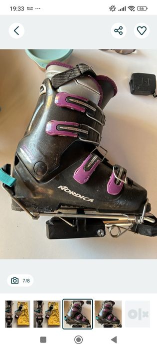 Adaptor schi pentru schi de tură