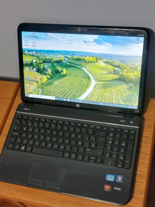 Laptop HP i7 3612QM 2,1/3,1Ghz, 8GB, 256GB, Radeon HD 7670M 1GB, Win 10 Office 2024