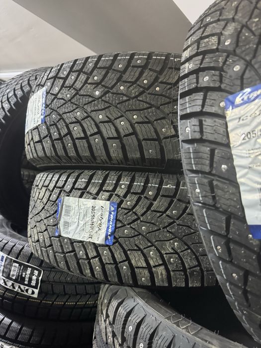 Шины новые зима 205/55 R16 шипы донгелек